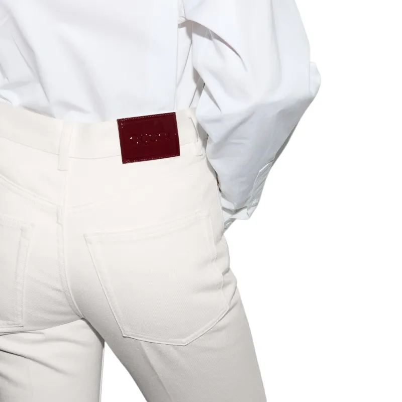 GUCCI Jeans Women's White-5