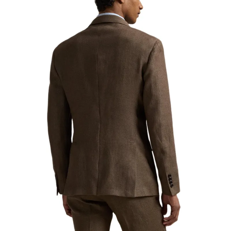 Polo Ralph Lauren Single breasted Linen Blazer-2