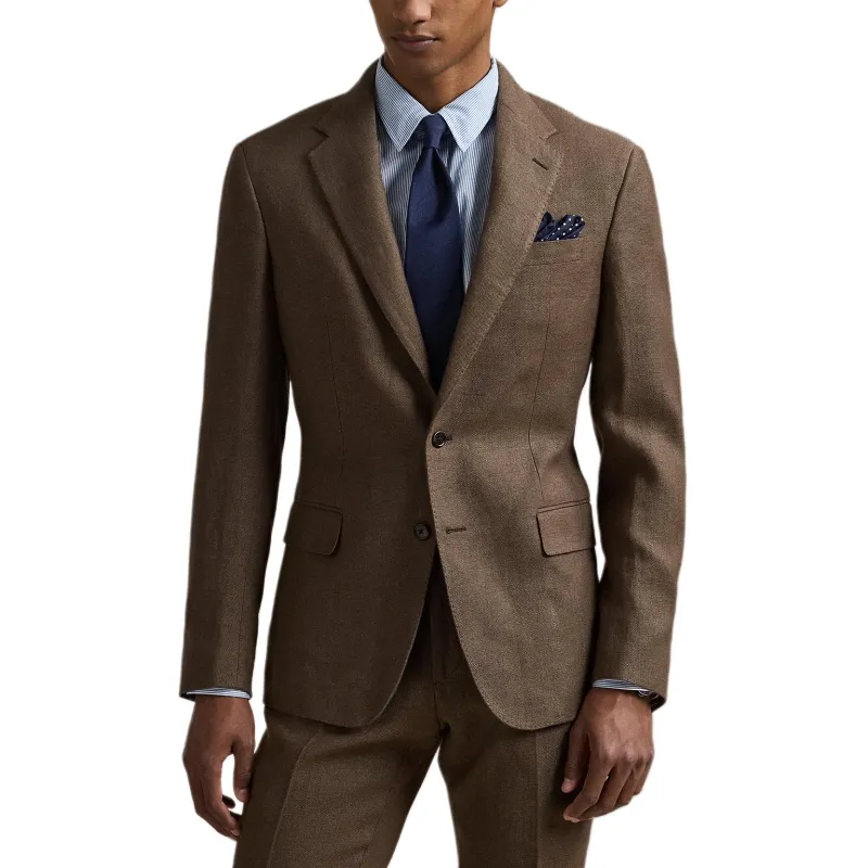 Polo Ralph Lauren Single breasted Linen Blazer-1