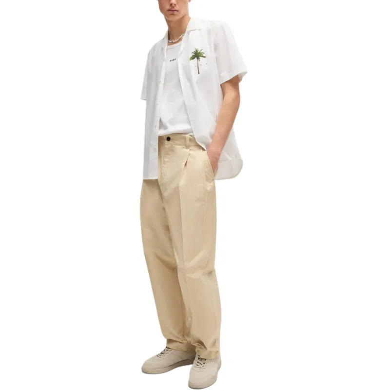 HUGO BOSS Shirts Men White-3