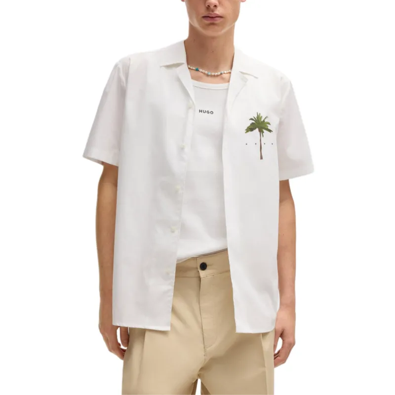 HUGO BOSS Shirts Men White-1
