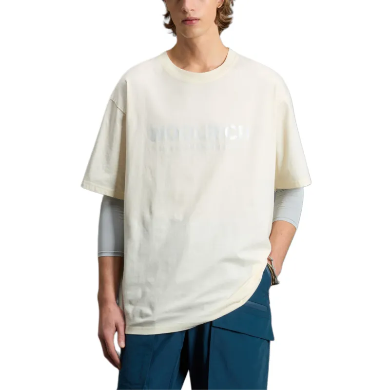 WOOLRICH SS25 T Shirt Men's Arctica White-2