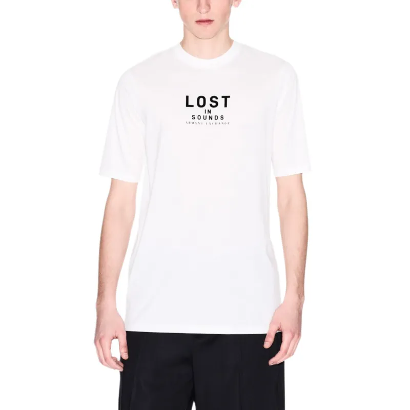 ARMANI EXCHANGEAE T Shirt Men's White-1