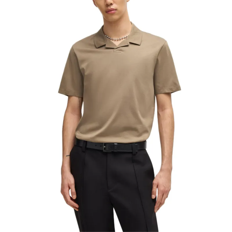 HUGO BOSS Polo Shirt Men's Brown-1