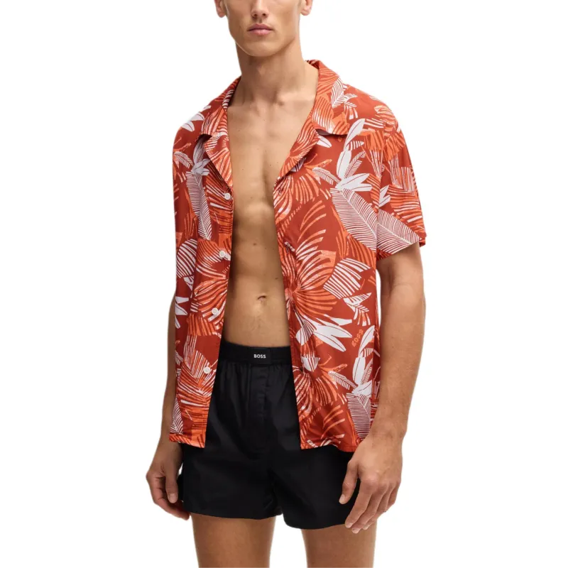 HUGO BOSS Shirts Men Orange-1