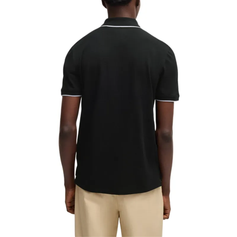 Hugo Logo embossed Polo Shirt-3