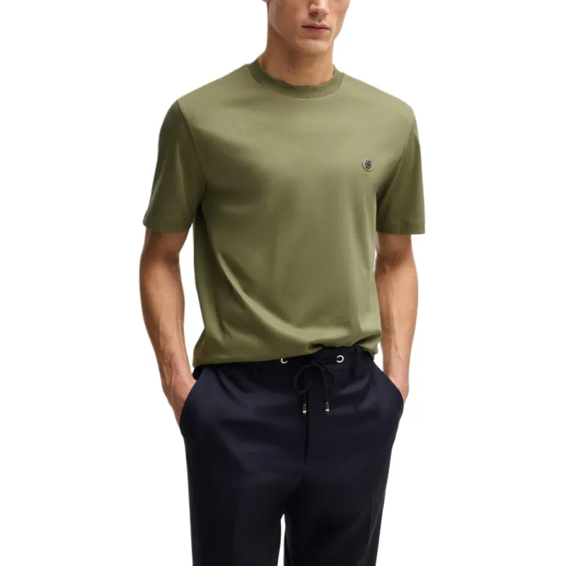 HUGO BOSS T Shirts Men Green-2