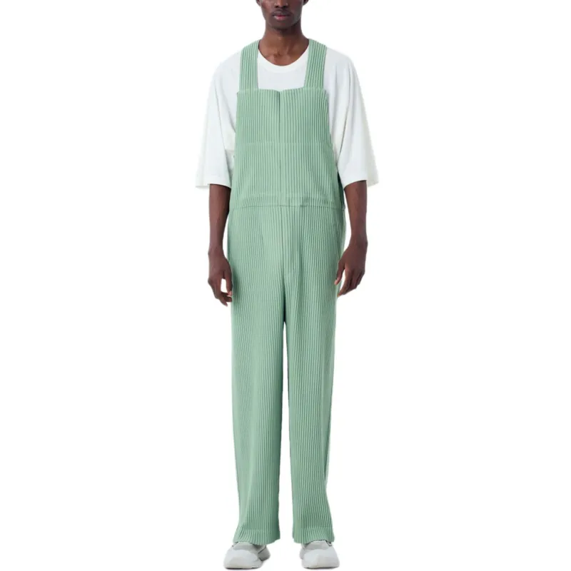 Homme Plissé Issey Miyake Overalls Men's Green-1