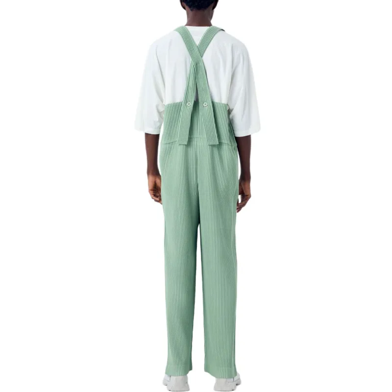 Homme Plissé Issey Miyake Overalls Men's Green-2