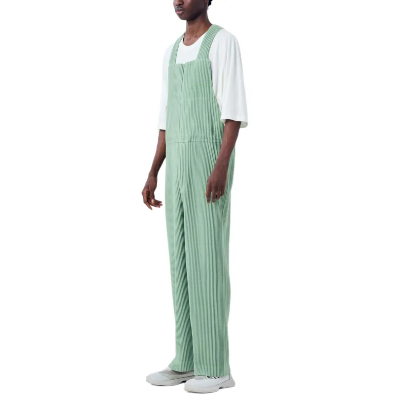 Homme Plissé Issey Miyake Overalls Men's Green-3