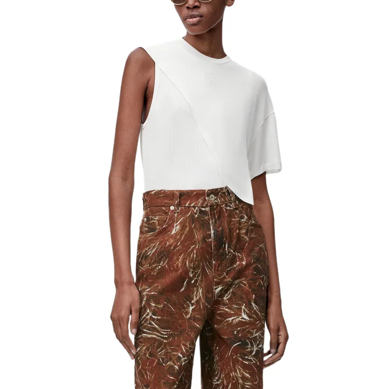 LOEWE Paula's Ibiza SS25 T Shirt Women's Ecru-2