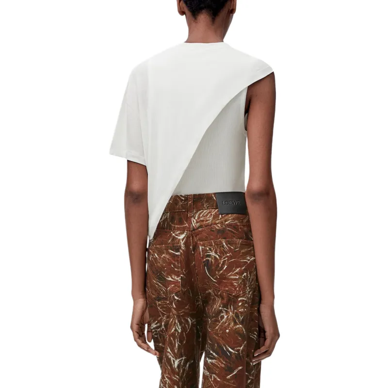 LOEWE Paula's Ibiza SS25 T Shirt Women's Ecru-3