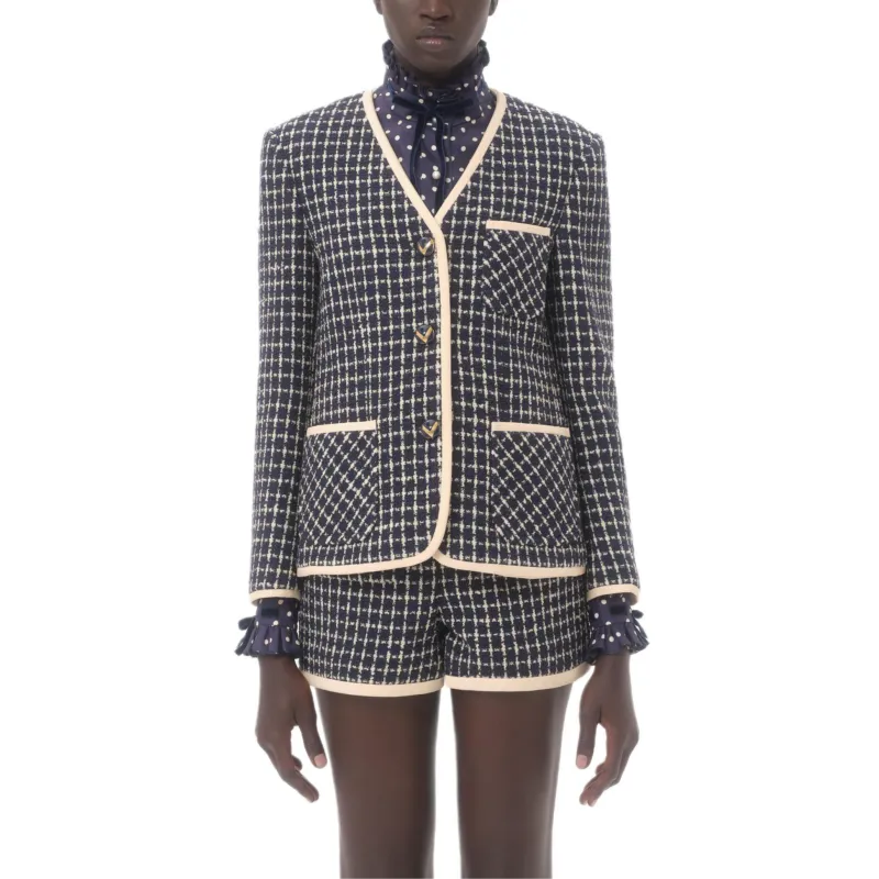 Valentino Bouclé Blazer-1