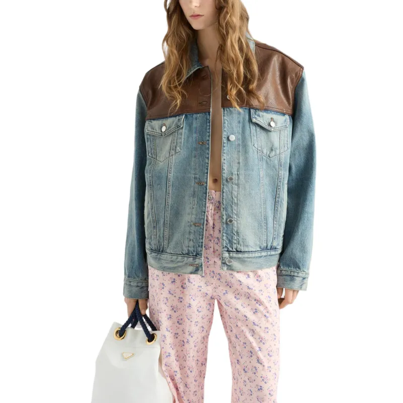 PRADA Jackets & Coats Women's Marine Blue-2
