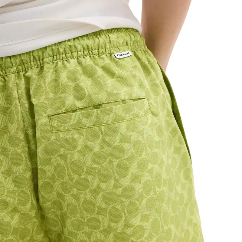 COACH SS25 Swimming Shorts Men's Green-3