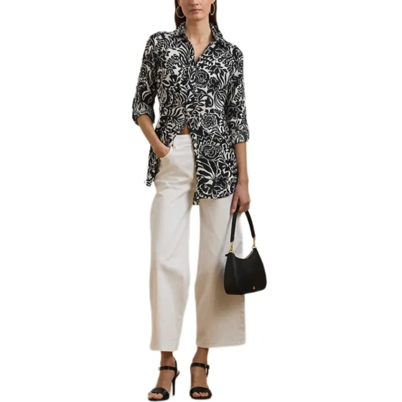 LAUREN RALPH LAUREN SS25 Shirt Women's Multicolor-1