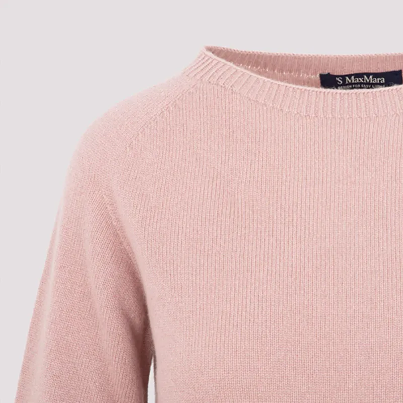 MaxMara Cashmere Sweater Women's Pink-4