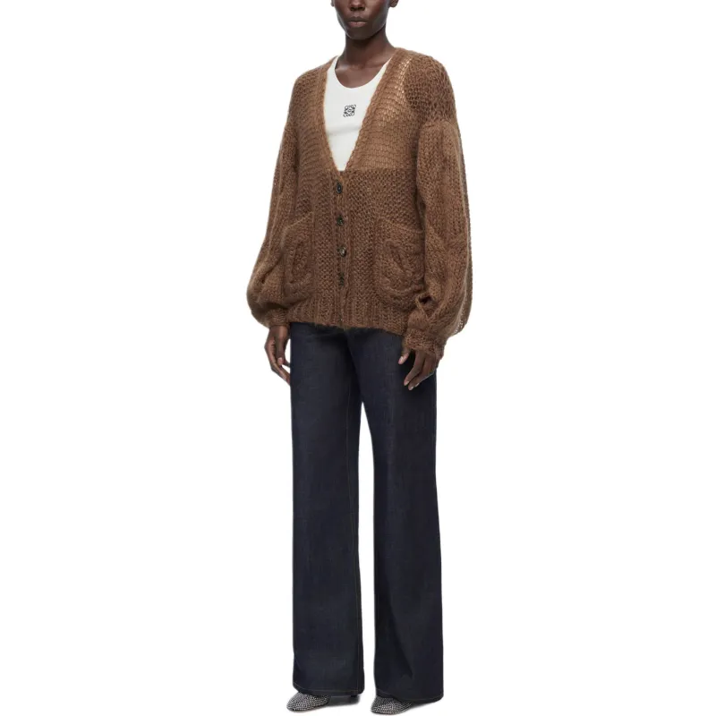 LOEWE Knitwear Women's Brown-3