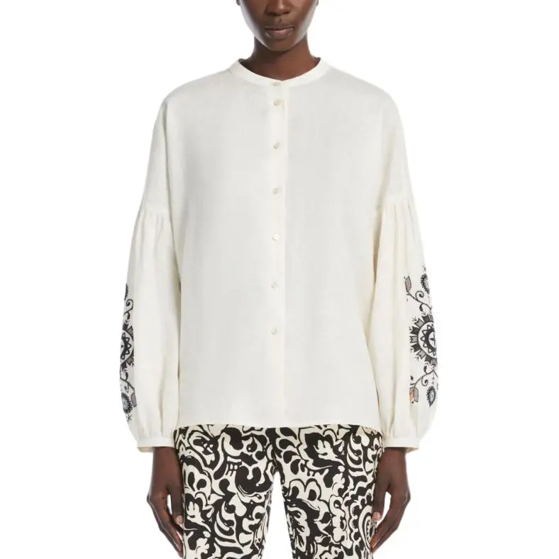 Weekend Max Mara Embellished sleeve Blouse-1