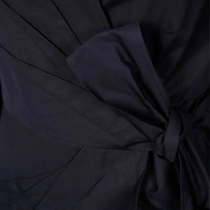 MaxMara Agrume Wrap Long Sleeved Dress-2
