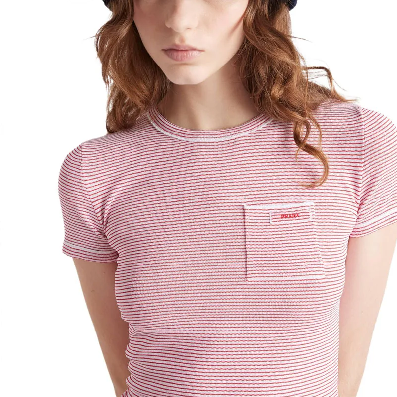 PRADA Striped T shirt-3