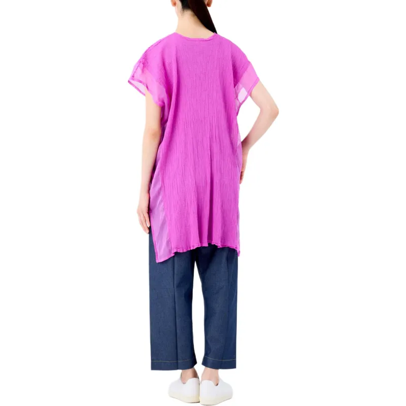 ISSEY MIYAKE Shirt Women's Rose Red-3