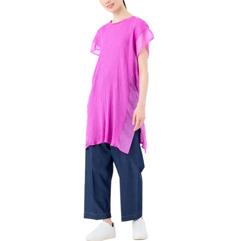 ISSEY MIYAKE Shirt Women's Rose Red-2