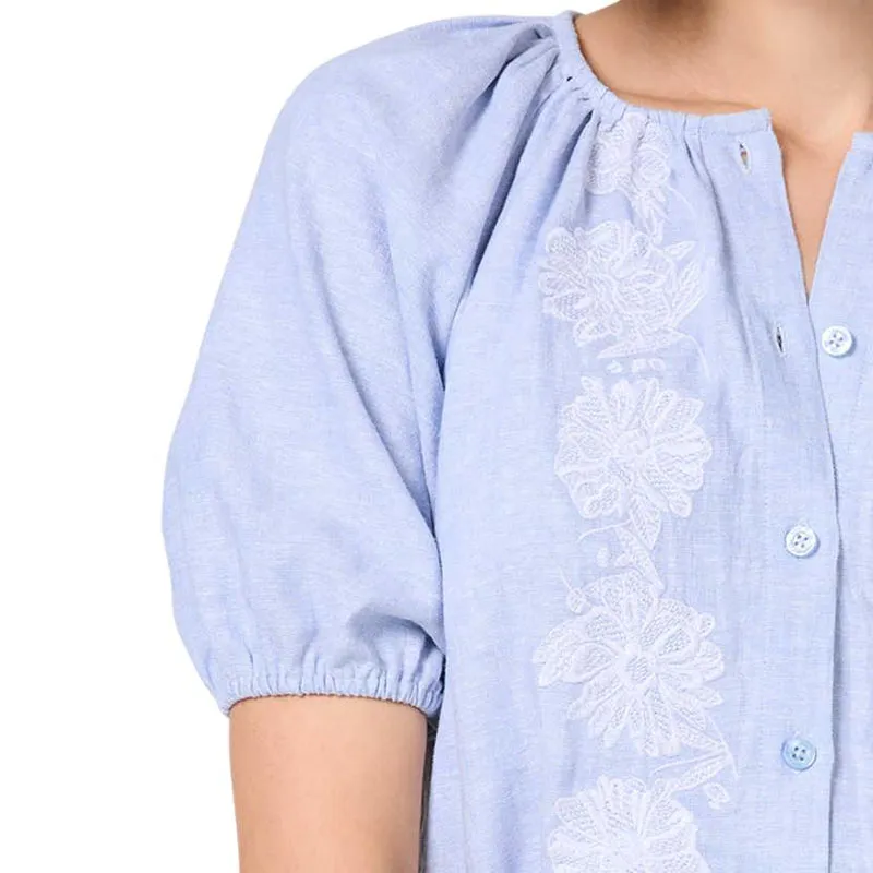 Kate Spade SS25 T Shirt Women's Blue-3