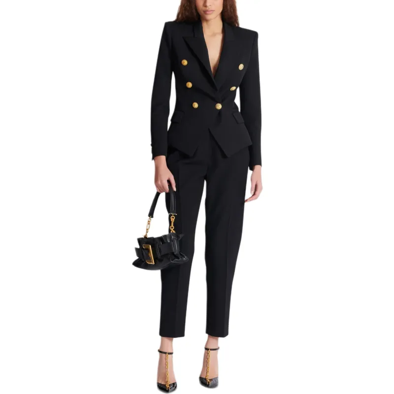 BALMAIN Double breasted Fitted Jacket-2