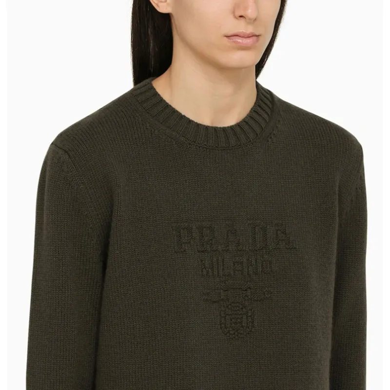PRADA FW23 Sweater Women's Green-3