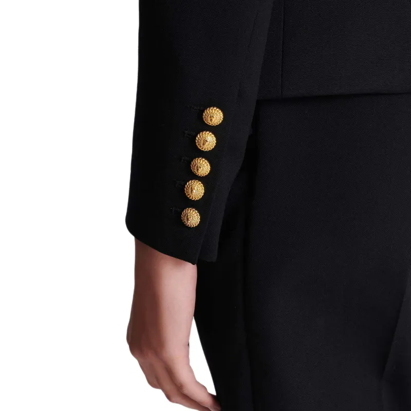 BALMAIN Double breasted Fitted Jacket-7