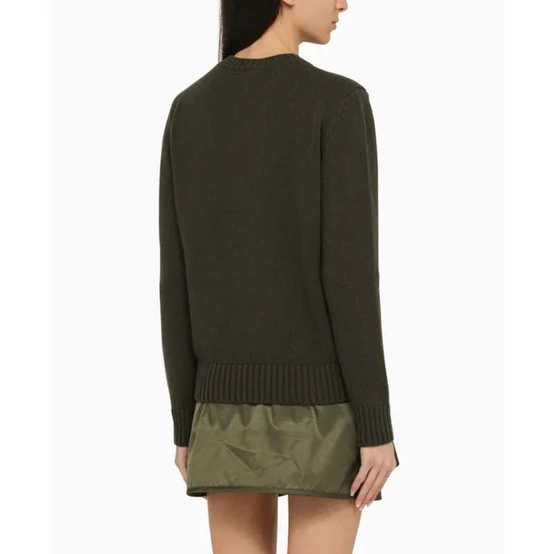 PRADA FW23 Sweater Women's Green-1