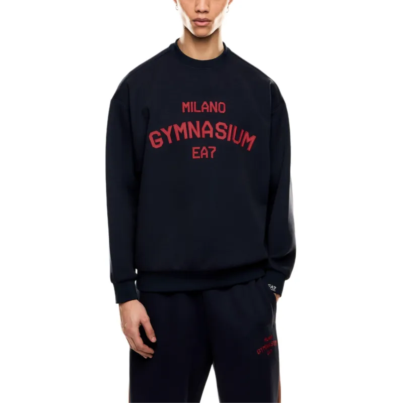 EMPORIO ARMANI EA7 Sweatshirt Men's Blue-1