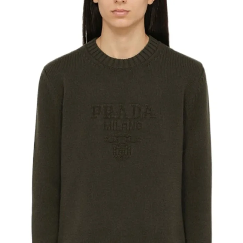 PRADA FW23 Sweater Women's Green-4