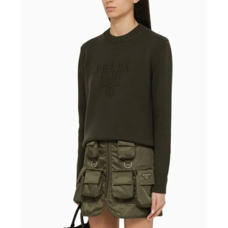 PRADA FW23 Sweater Women's Green-2