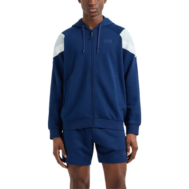EMPORIO ARMANI EA7 Sweatshirt Men's Blue-1
