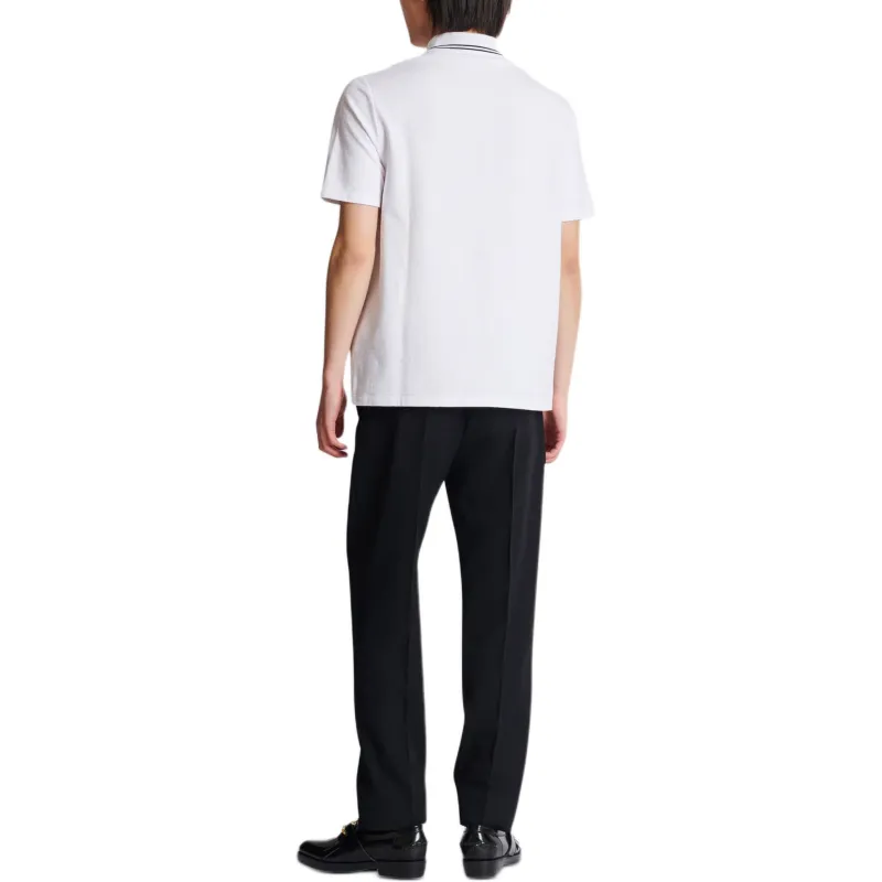 BALMAIN SS25 Polo Shirt Men's White-4