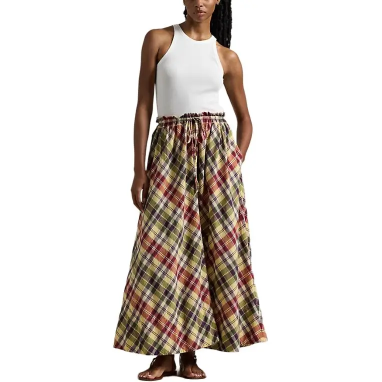 Polo Ralph Lauren Casual Long Skirt Women's Multicolor-1