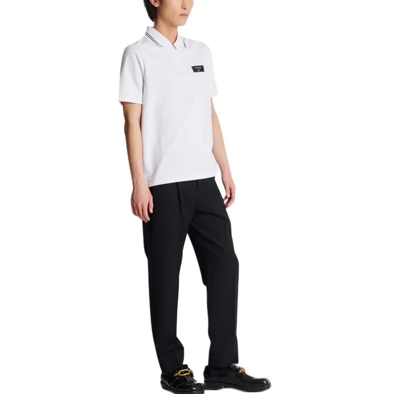 BALMAIN SS25 Polo Shirt Men's White-5
