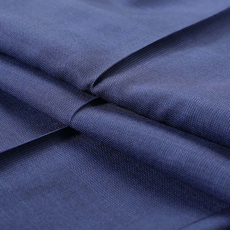 Zegna SS24 Business Suit Men's Dark Blue-7