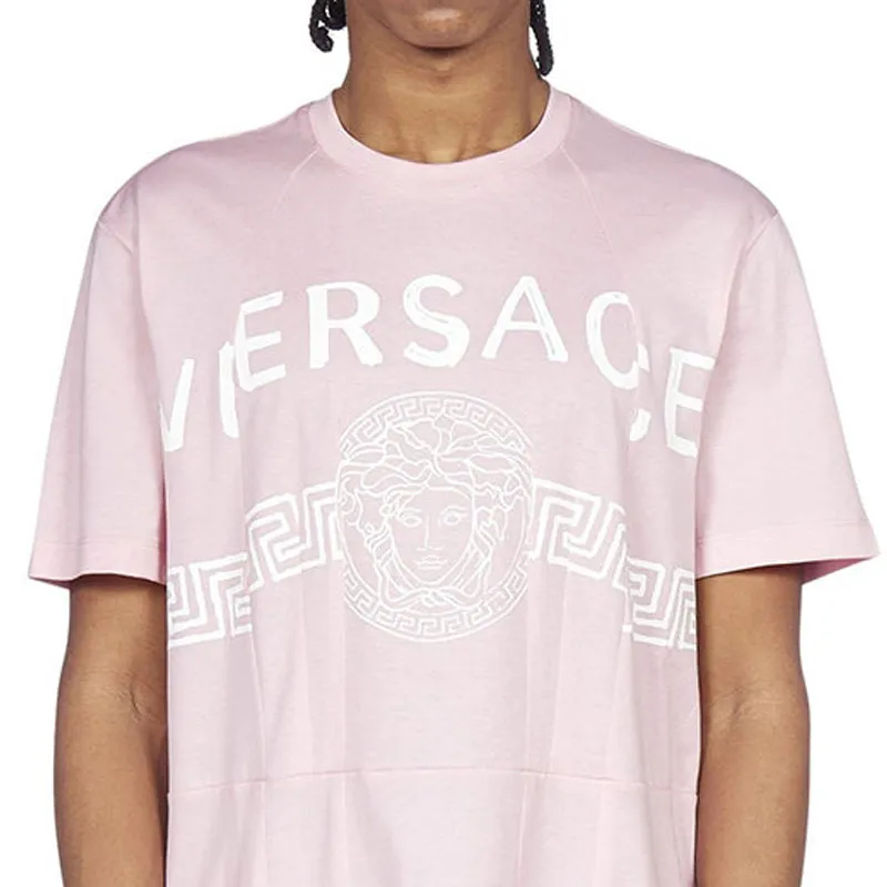 VERSACE T Shirts Men Pink-3