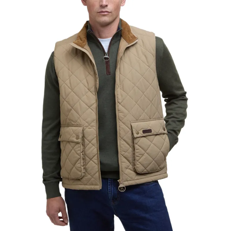 BARBOUR Vests Men Brown-1