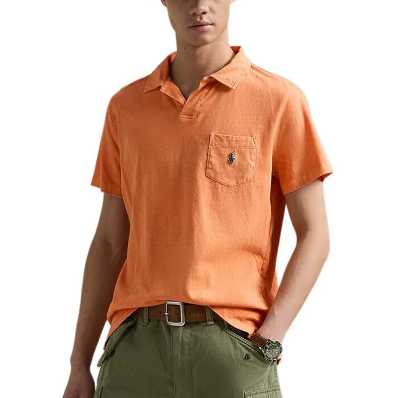 Polo Ralph Lauren SS25 Polo Shirt Men's Orange-2