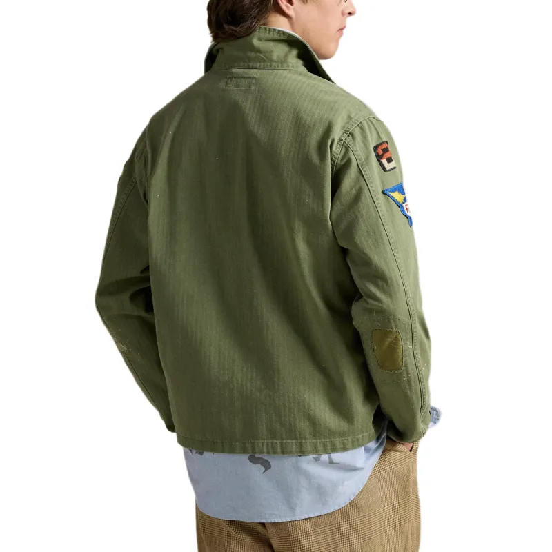 Polo Ralph Lauren Patch detailing Shirt Jacket-3