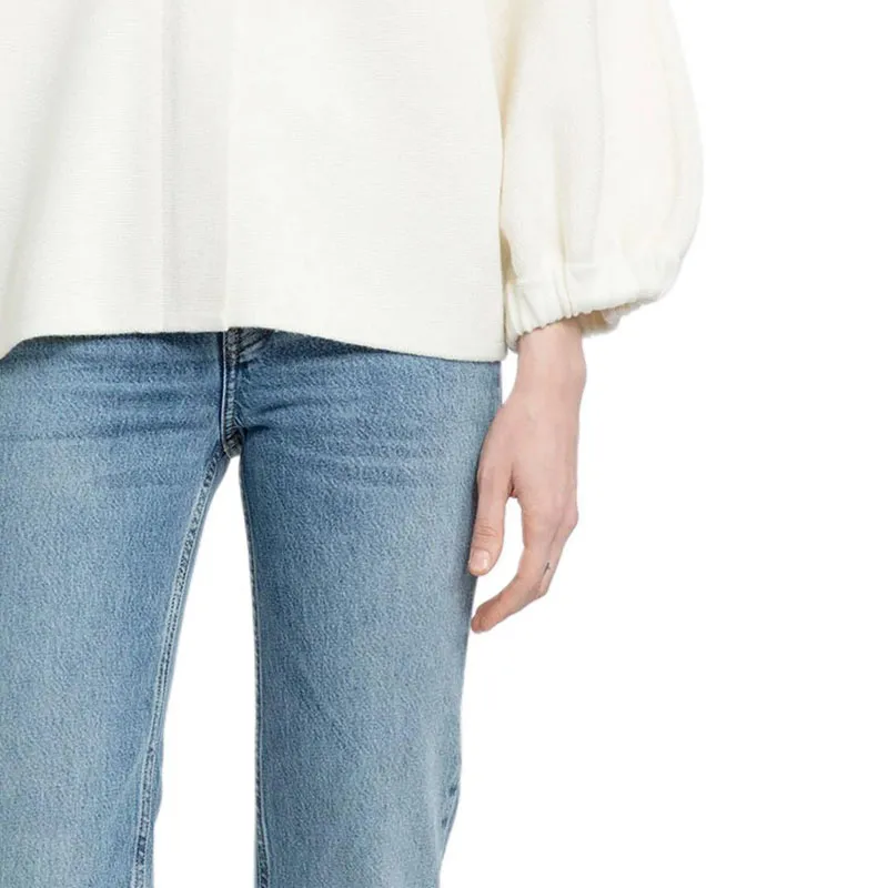 MaxMara High Neck Ballon-Sleeved Cardigan-4