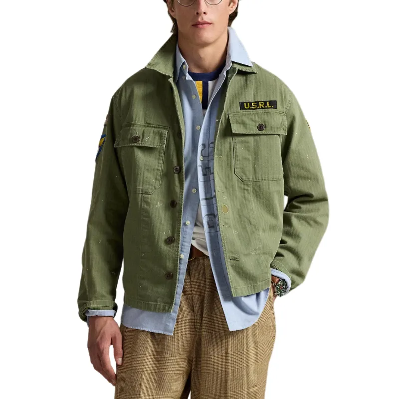 Polo Ralph Lauren Patch detailing Shirt Jacket-1