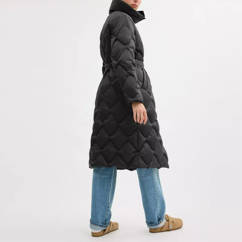 COACH Down Jacket Women's Black-2