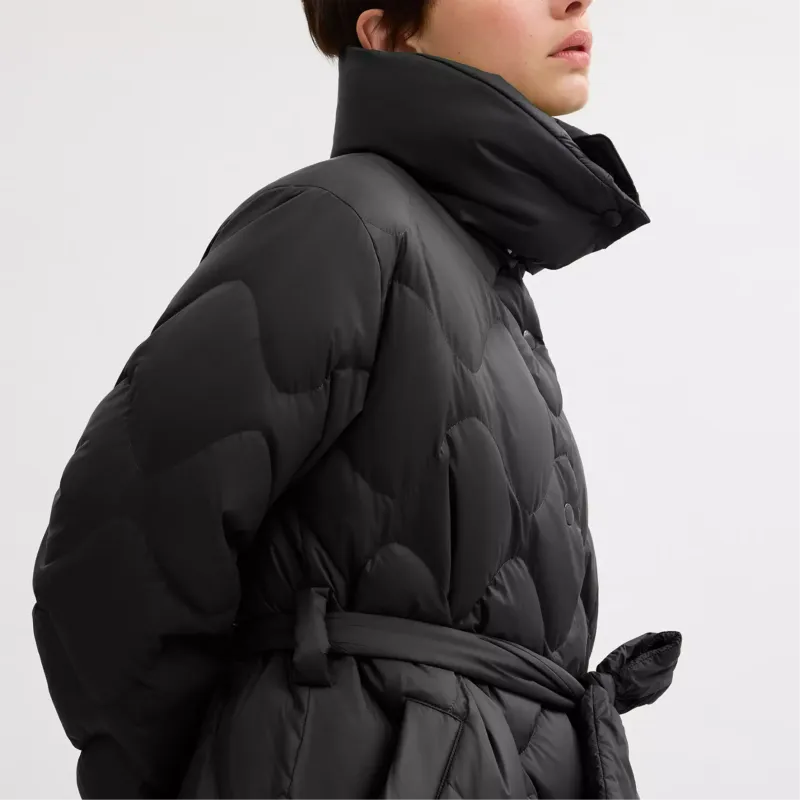 COACH Down Jacket Women's Black-3