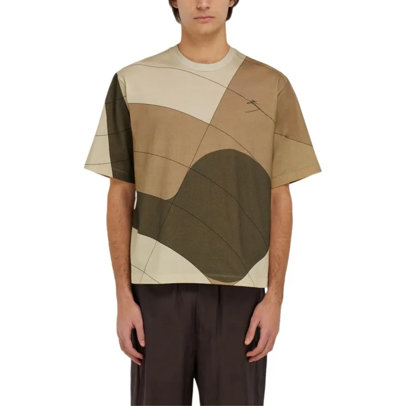 FERRAGAMO SS25 T Shirt Men's Stone Color-2