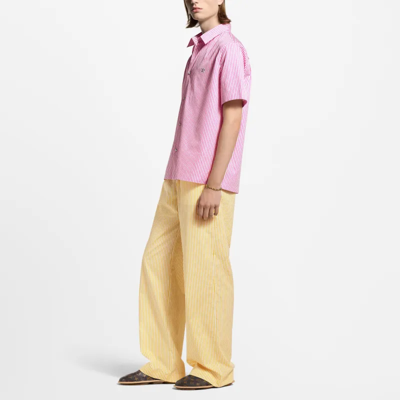 LOUIS VUITTON SS25 Shirt Men's Fuchsia-4